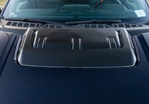 Ford F-150 Raptor Hood Vent - Ford Racing - Carbon Fiber - Gloss - `21-`24 Ford F-150 Raptor Hood Vent - Ford Racing - Carbon Fiber - Gloss - `21-`24